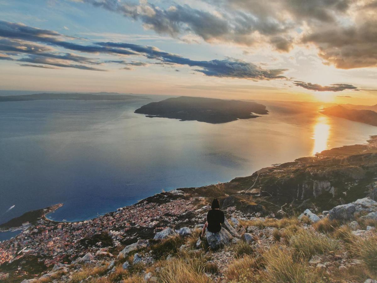 Apartamento Anicas panoramic sea weue Makarska Exterior foto