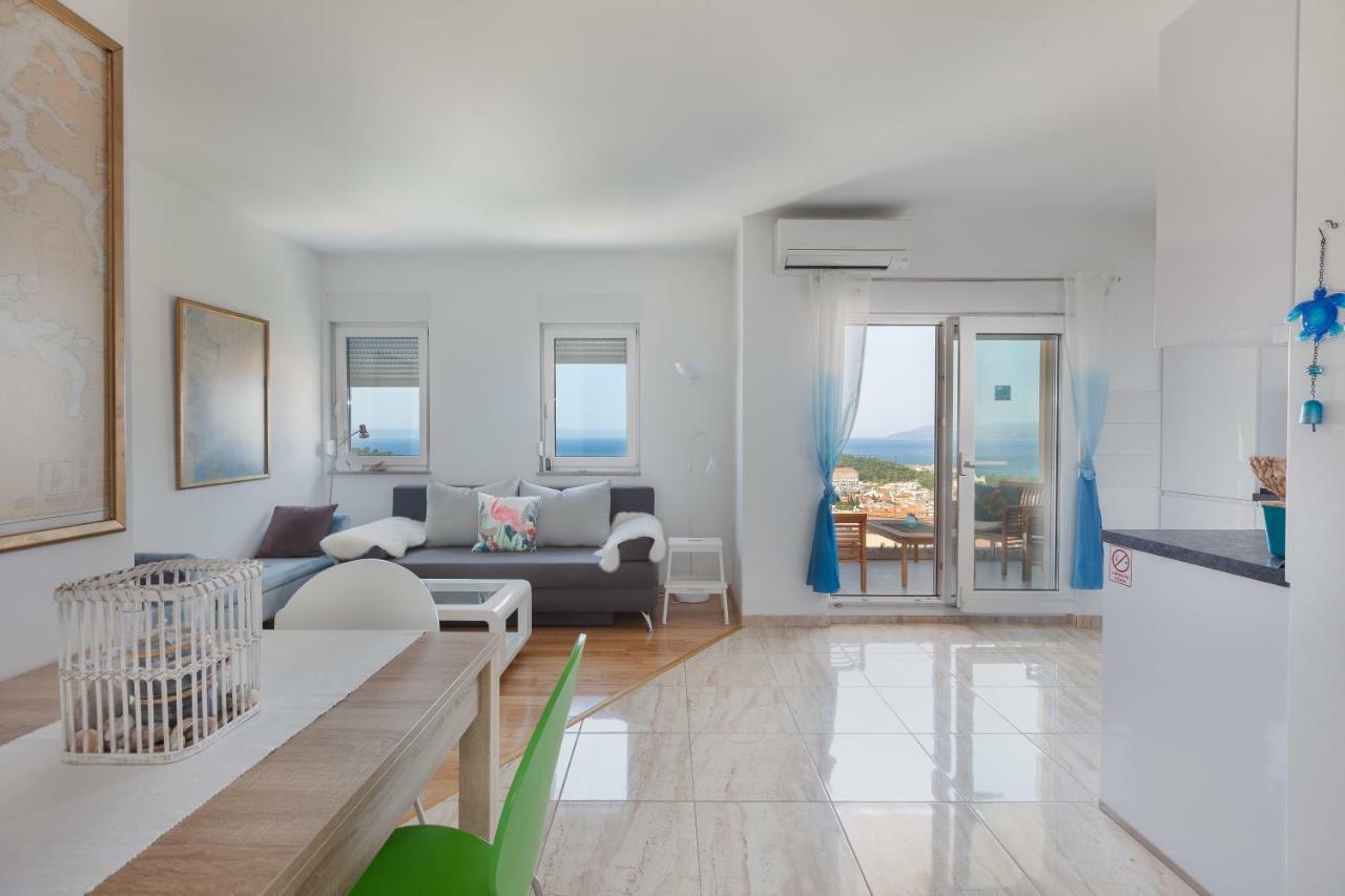 Apartamento Anicas panoramic sea weue Makarska Exterior foto